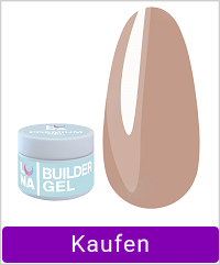 Nagelverlängerungsgel LUNA Premium №25 Kaffee mit Milch 30 ml